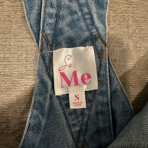 So Me barrel leg overalls | women’s teens juniors size small | EUC - Picture 5 of 6